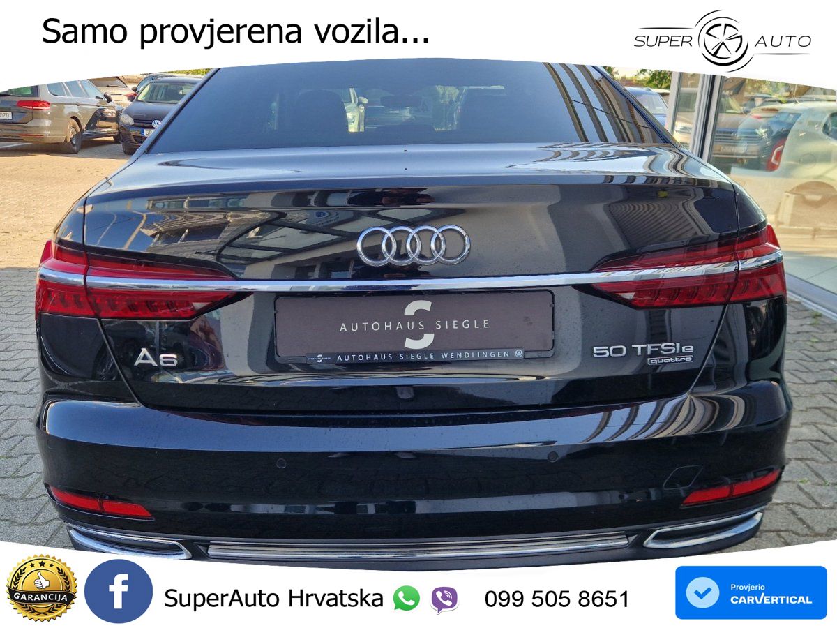 Audi A6 50 TFSIe (299 KS) quattro ultra S tronic MATRIX+GR SJED+KAM