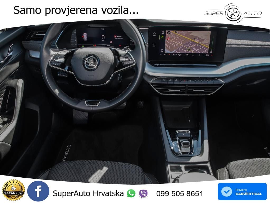 Škoda Octavia Combi 2.0 TDI (150 KS) DSG LED+GR SJED+ACC