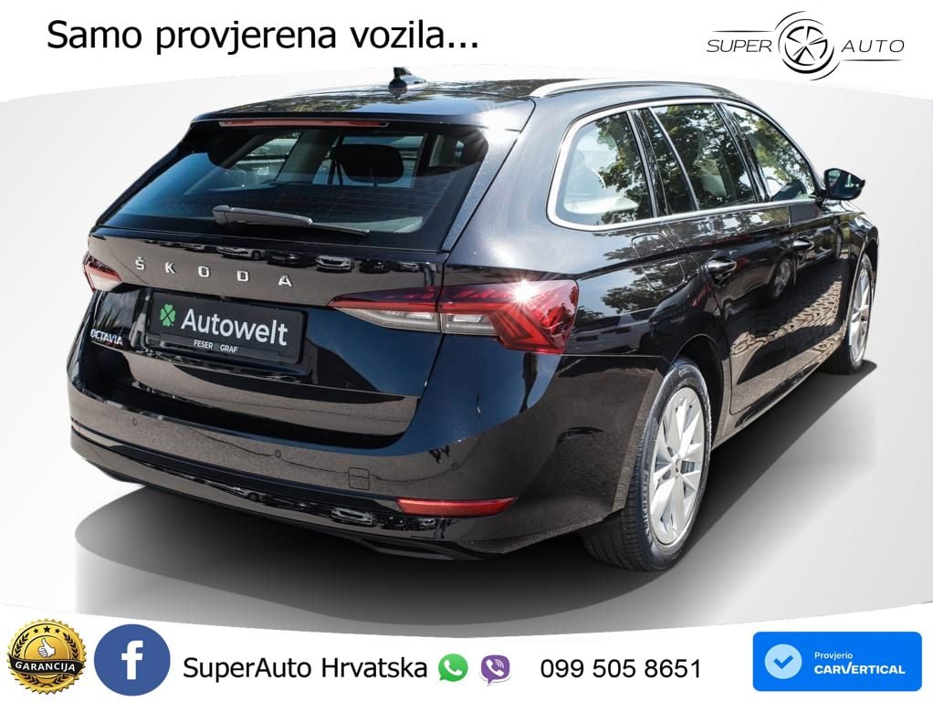 Škoda Octavia Combi 2.0 TDI (150 KS) DSG LED+GR SJED+ACC