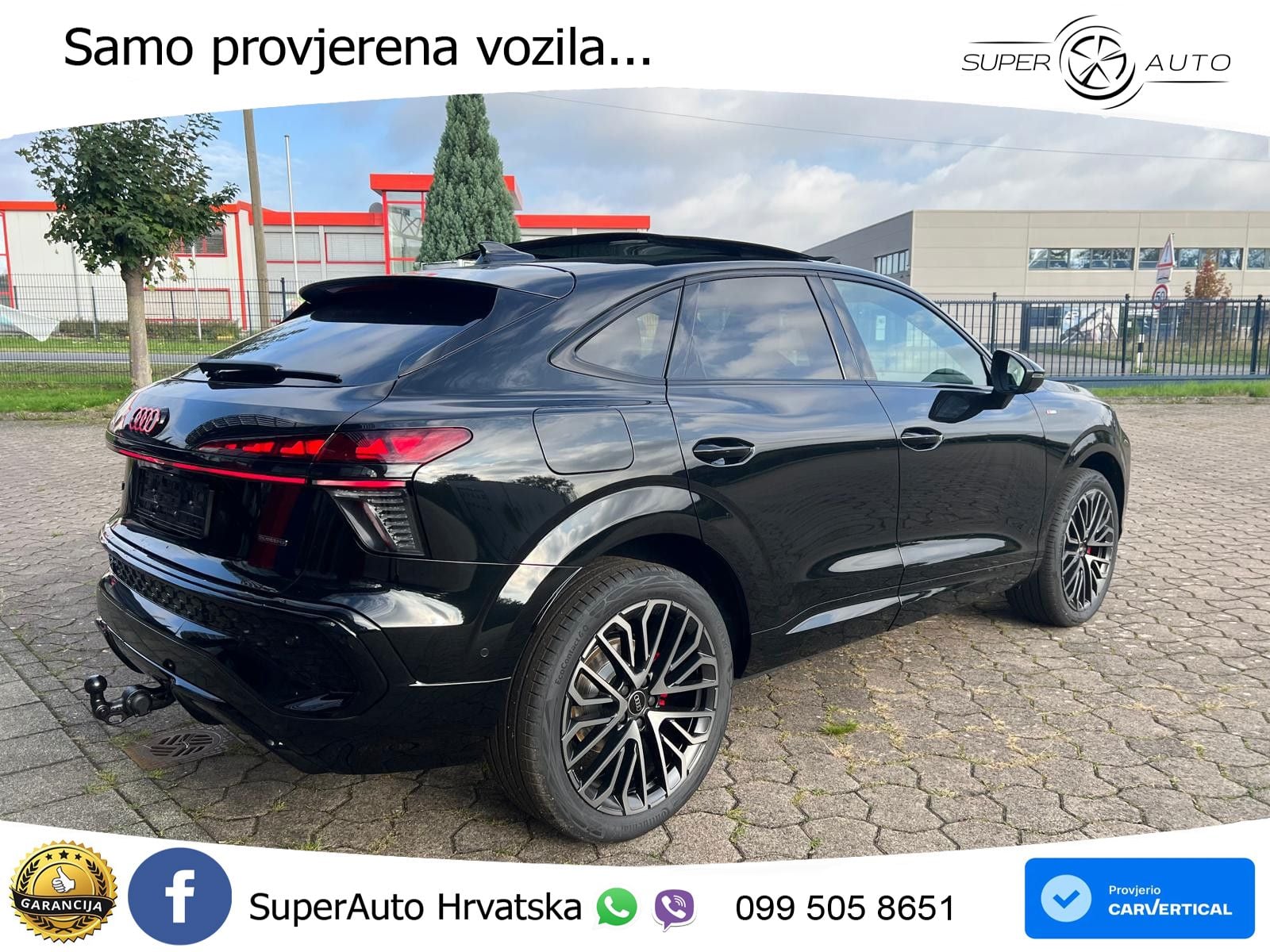 Audi Q3 Sportback 2.0 TDI (193 KS) quattro S tronic S line LED+GR SJED+ACC