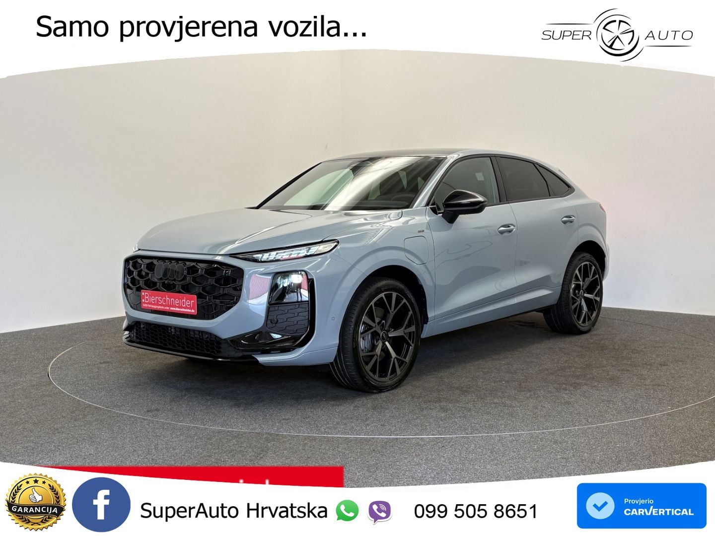 Audi Q3 Sportback 1.5 TFSIe (272 KS) S tronic LED+GR SJED+ACC