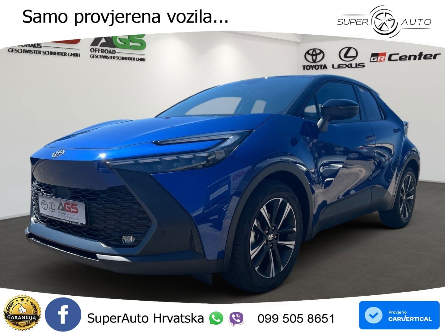 Toyota C-HR 1.8 (140 KS) Hybrid e-CVT Teamplayer LED+GR SJED+ACC