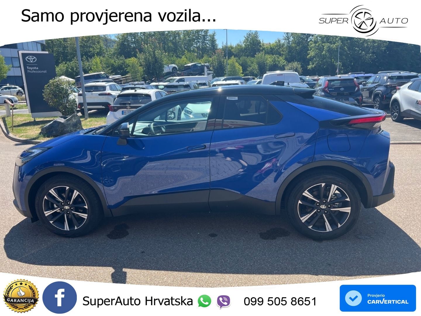 Toyota C-HR 1.8 (140 KS) Hybrid e-CVT Teamplayer LED+GR SJED+ACC