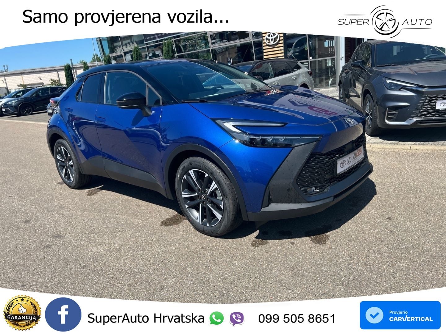 Toyota C-HR 1.8 (140 KS) Hybrid e-CVT Teamplayer LED+GR SJED+ACC