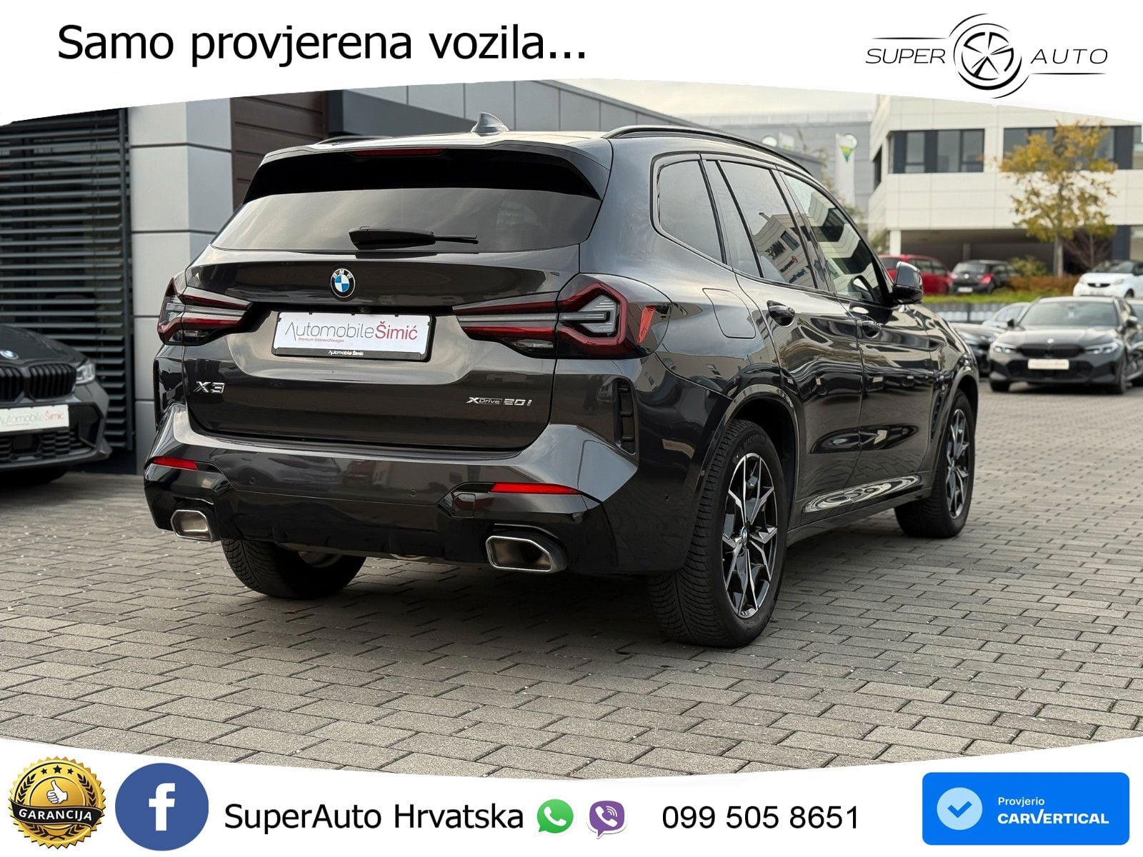 BMW X3 20i xDrive Steptronic M Sport LED+GR SJED+ACC