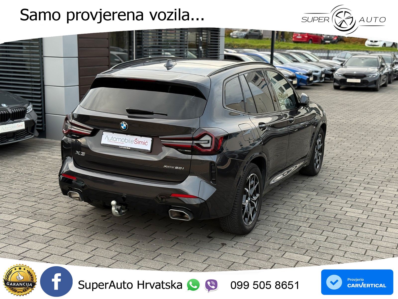 BMW X3 20i xDrive Steptronic M Sport LED+GR SJED+ACC