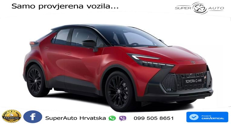 Toyota C-HR 2.0 (223 KS) PHEV e-CVT GR Sport LED+GR SJED+ACC