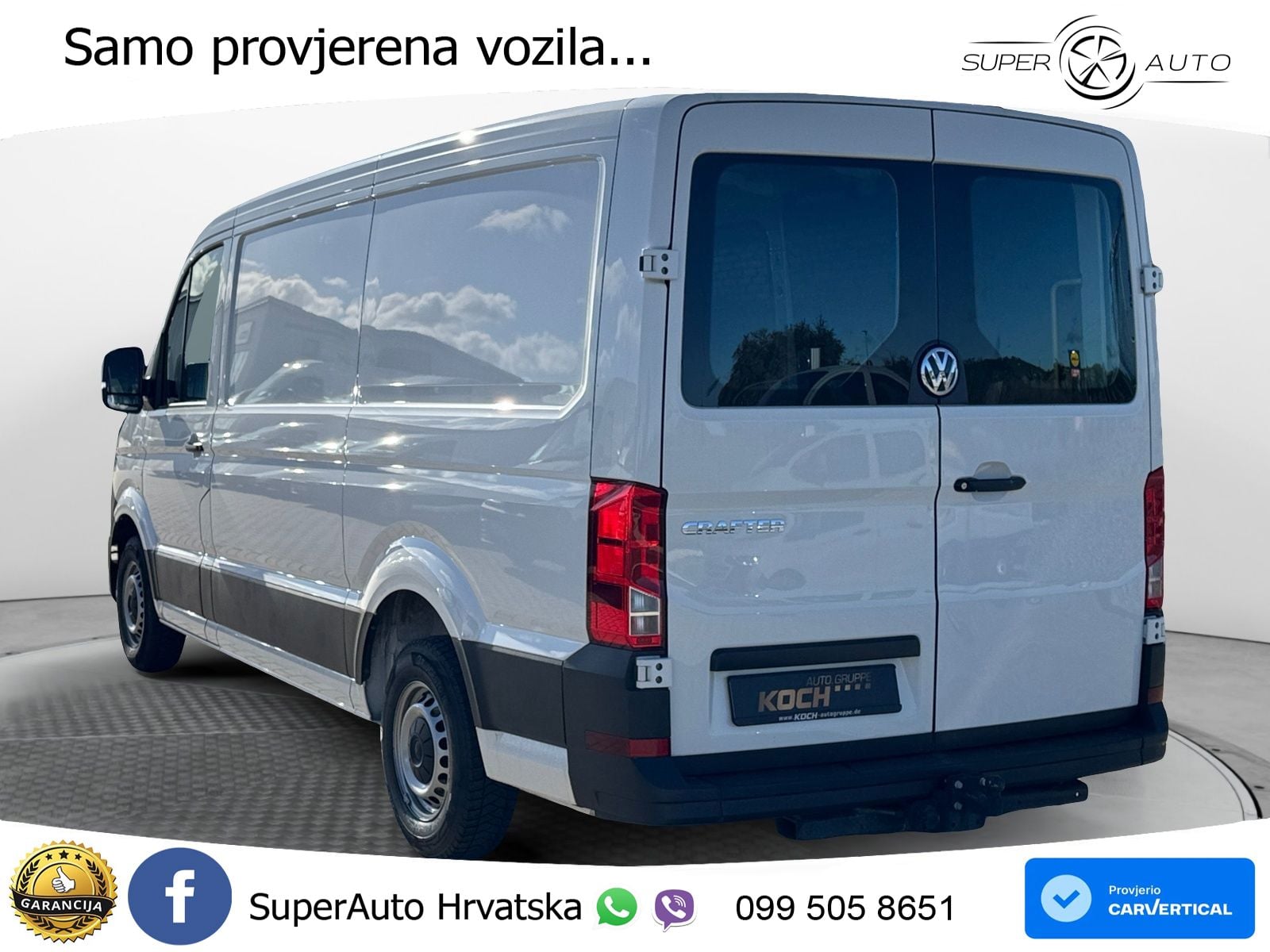 Volkswagen Crafter Kasten 35 MR 103kw AHK, Klima 140 KS