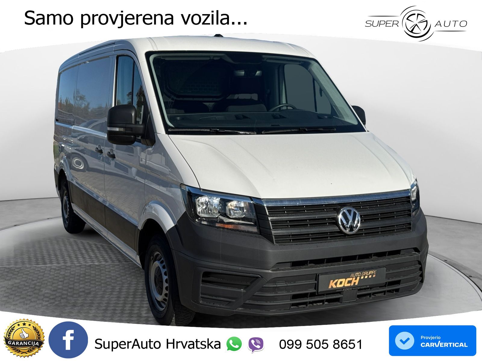 Volkswagen Crafter Kasten 35 MR 103kw AHK, Klima 140 KS