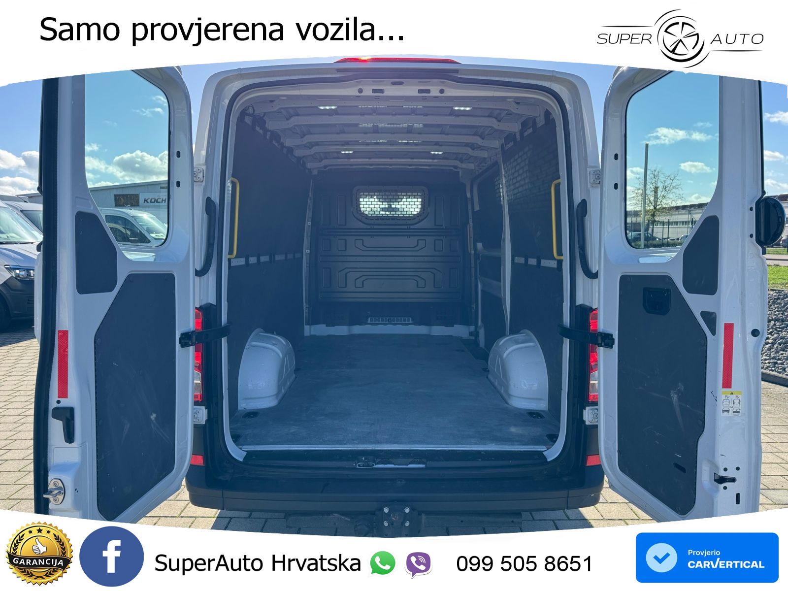 Volkswagen Crafter Kasten 35 MR 103kw AHK, Klima 140 KS