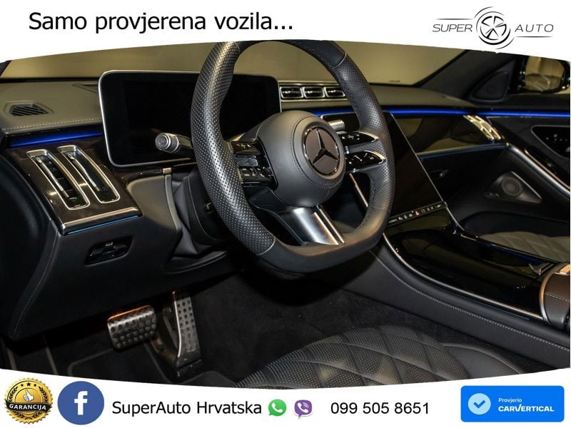 Mercedes S 450d (367 KS) EQ Boost 4MATIC 9G-TRONIC AMG ACC+HEAD+4xGR SJED+360+PANO