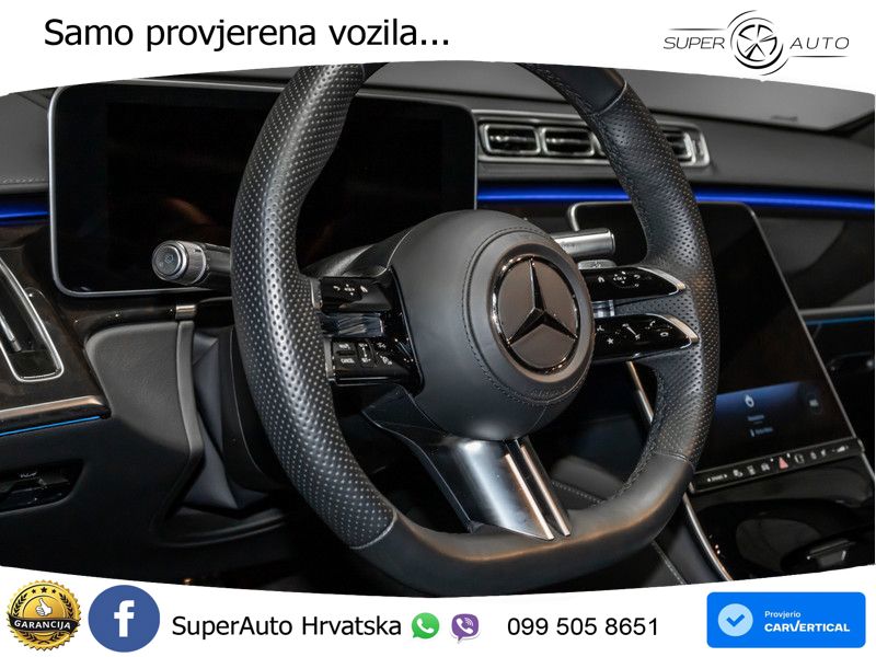 Mercedes S 450d (367 KS) EQ Boost 4MATIC 9G-TRONIC AMG ACC+HEAD+4xGR SJED+360+PANO