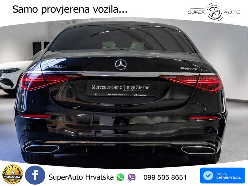 Mercedes S 450d (367 KS) EQ Boost 4MATIC 9G-TRONIC AMG ACC+HEAD+4xGR SJED+360+PANO