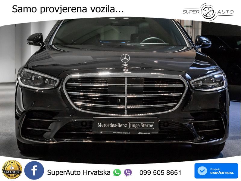 Mercedes S 450d (367 KS) EQ Boost 4MATIC 9G-TRONIC AMG ACC+HEAD+4xGR SJED+360+PANO