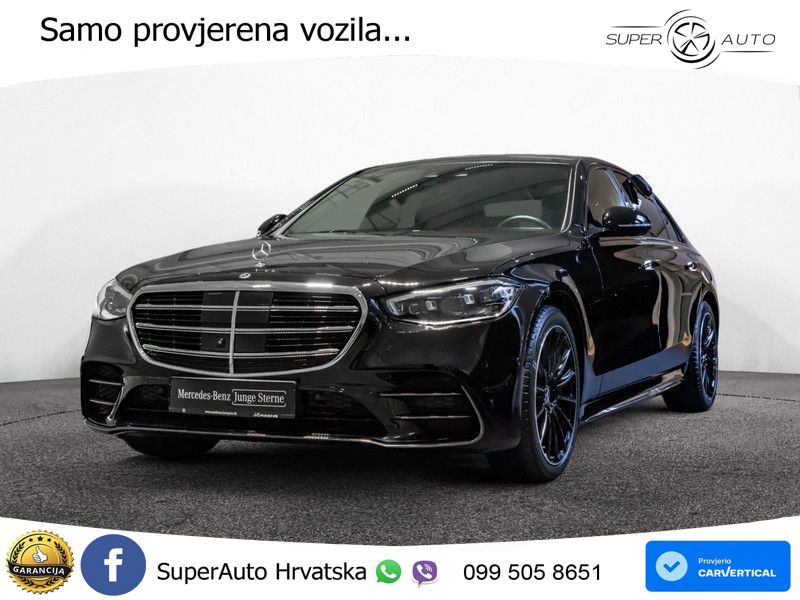 Mercedes S 450d (367 KS) EQ Boost 4MATIC 9G-TRONIC AMG ACC+HEAD+4xGR SJED+360+PANO