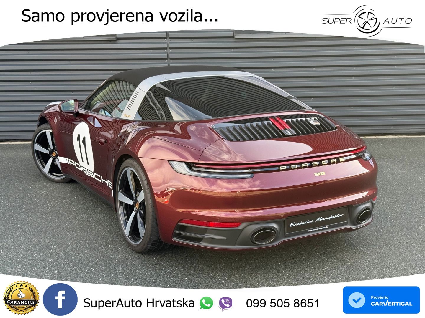 Porsche 911 Targa 4S 3.0 (450 KS) PDK LED+GR SJED+ACC