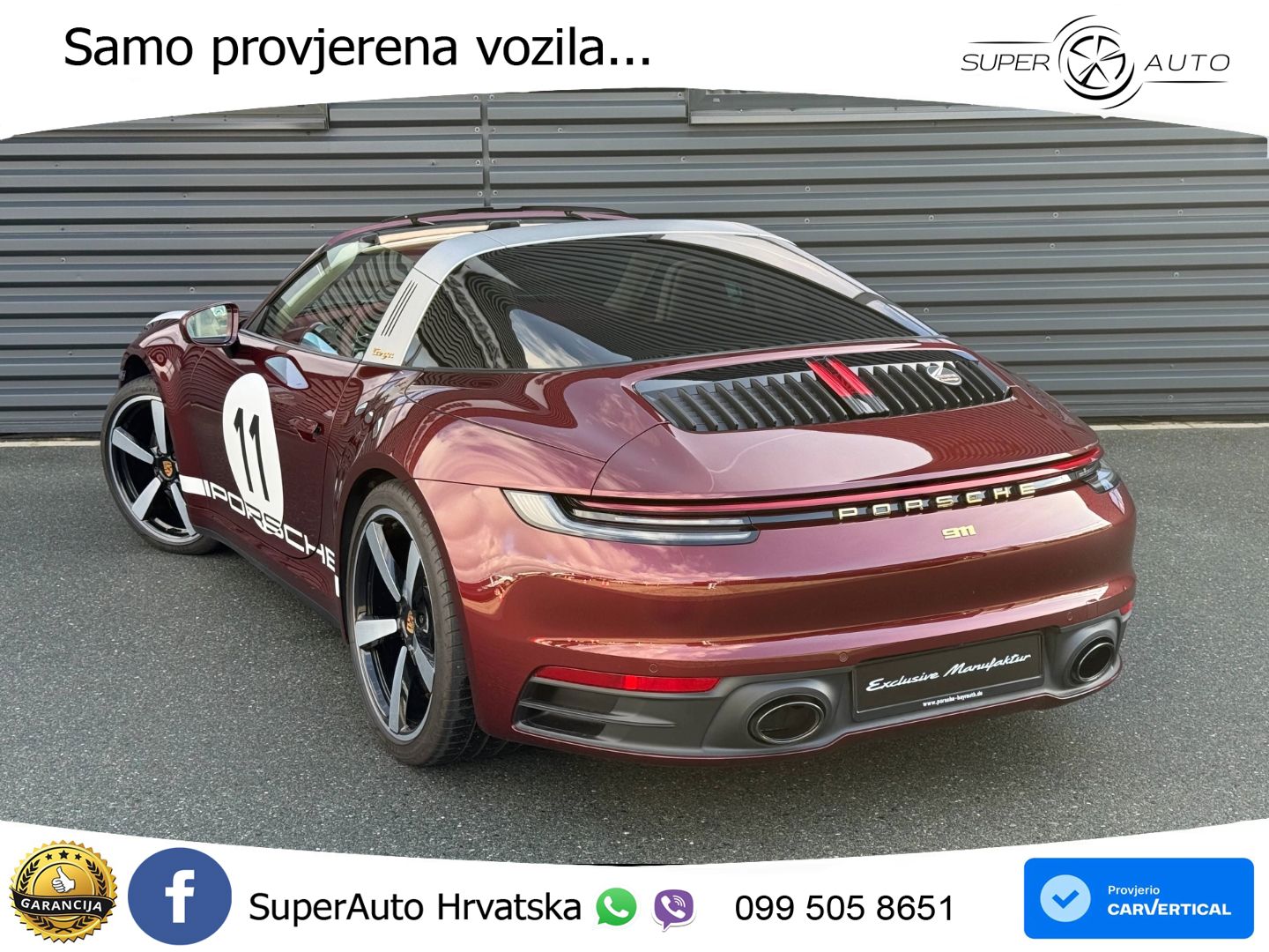 Porsche 911 Targa 4S 3.0 (450 KS) PDK LED+GR SJED+ACC