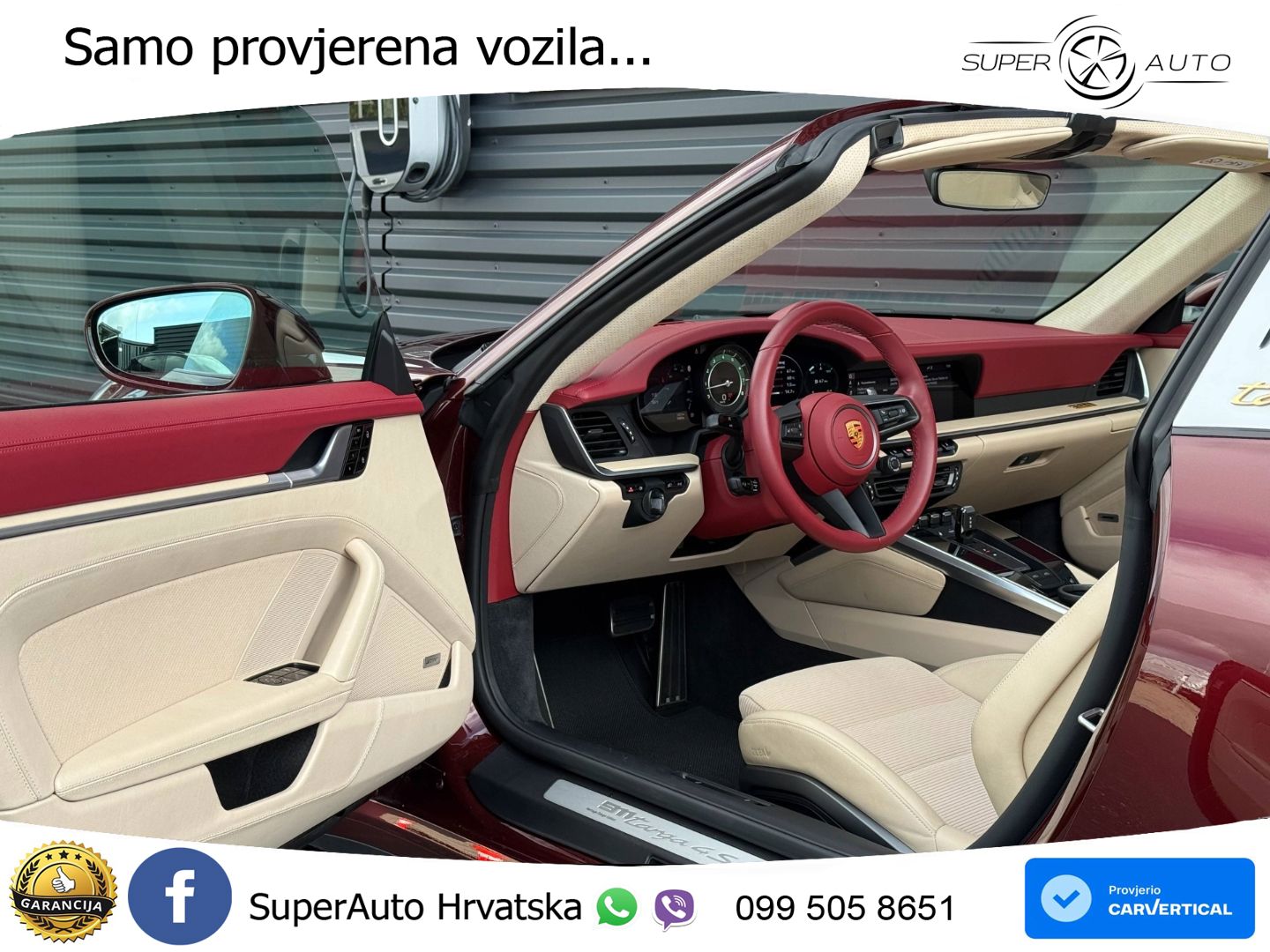 Porsche 911 Targa 4S 3.0 (450 KS) PDK LED+GR SJED+ACC