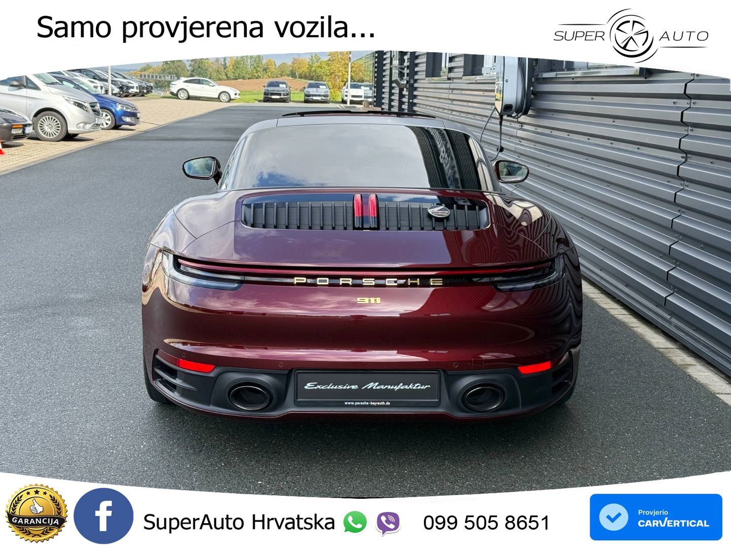 Porsche 911 Targa 4S 3.0 (450 KS) PDK LED+GR SJED+ACC