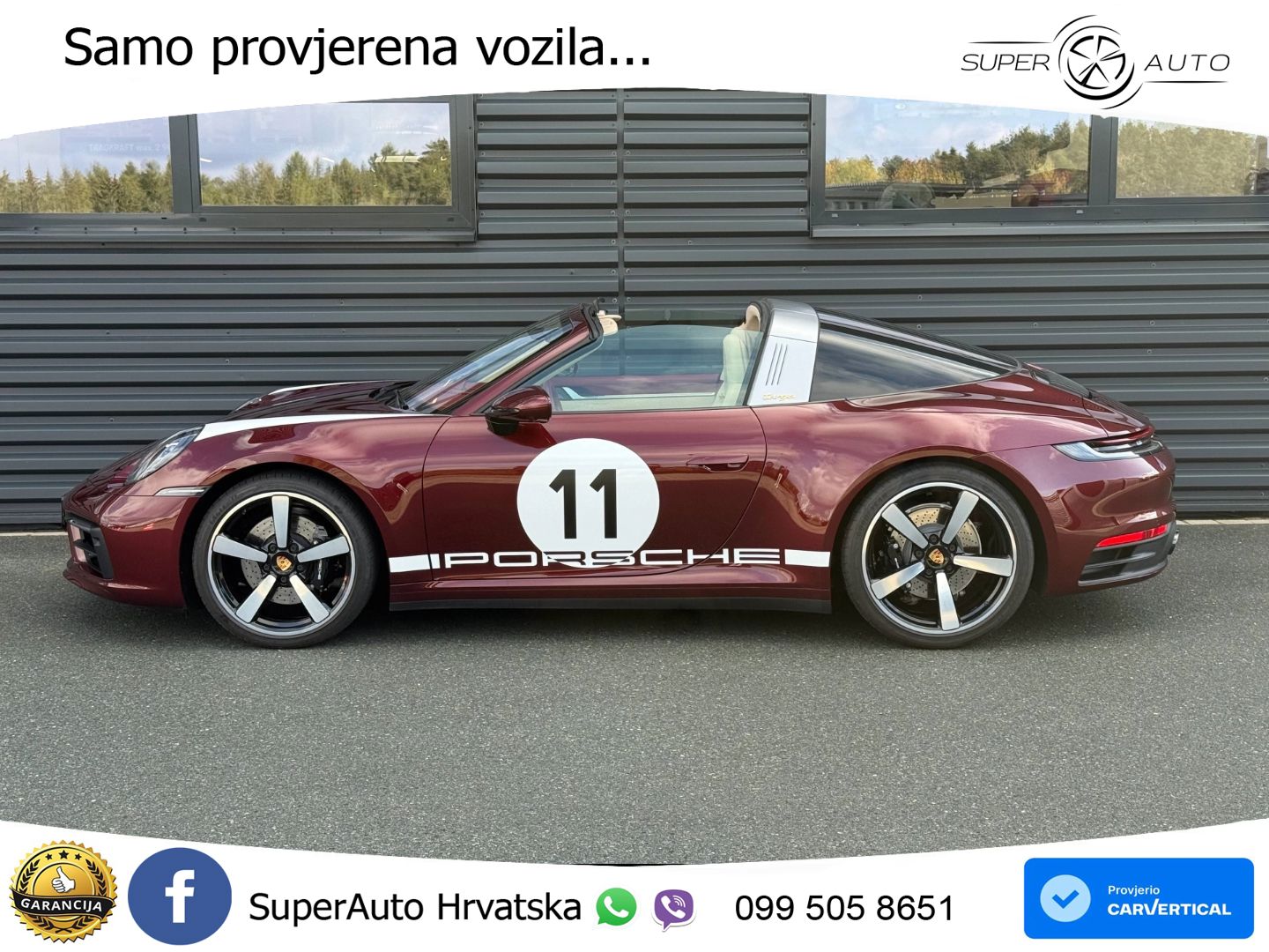 Porsche 911 Targa 4S 3.0 (450 KS) PDK LED+GR SJED+ACC