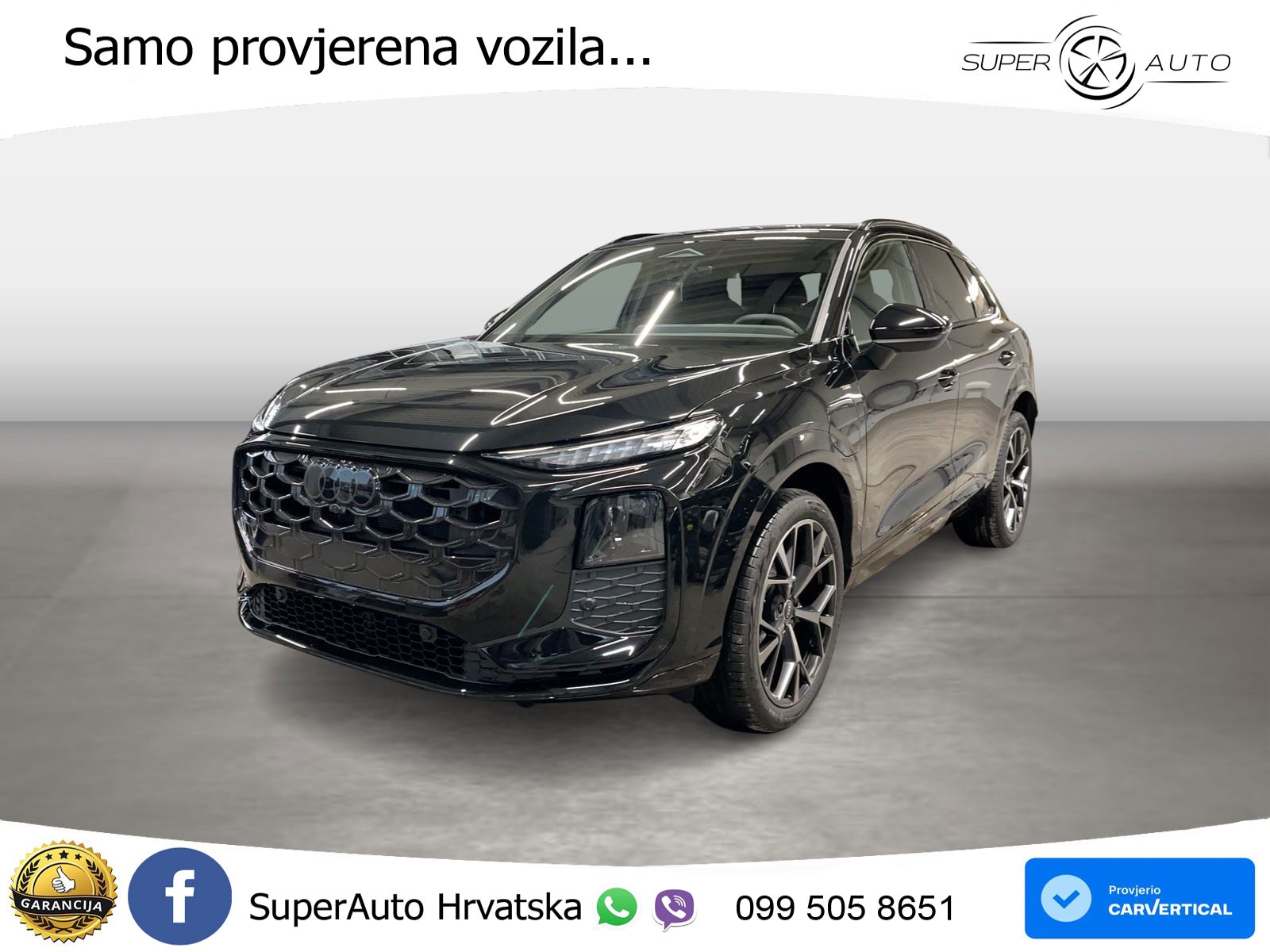 Audi Q3 1.5 TFSIe (272 KS) S tronic LED+GR SJED+ACC