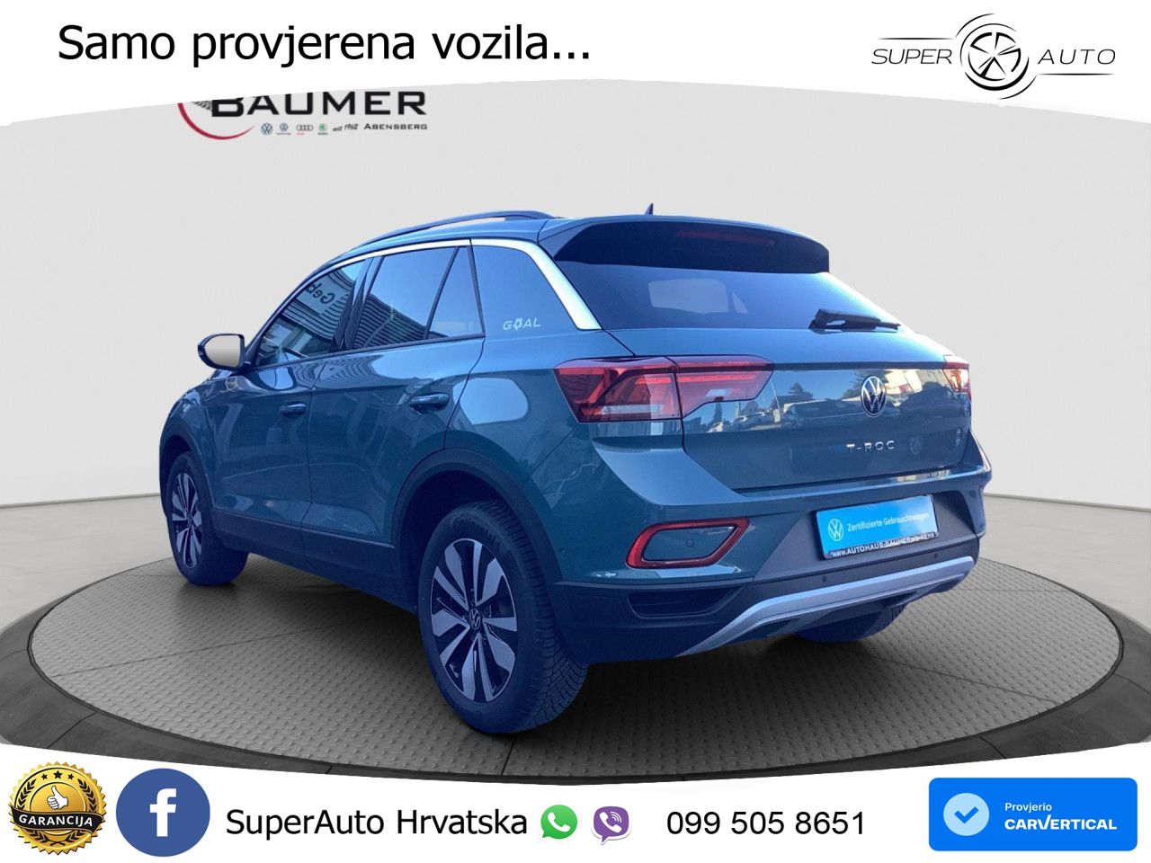 Volkswagen T-Roc I 1.5 TSI (150 KS) DSG LED+GR SJED+ACC