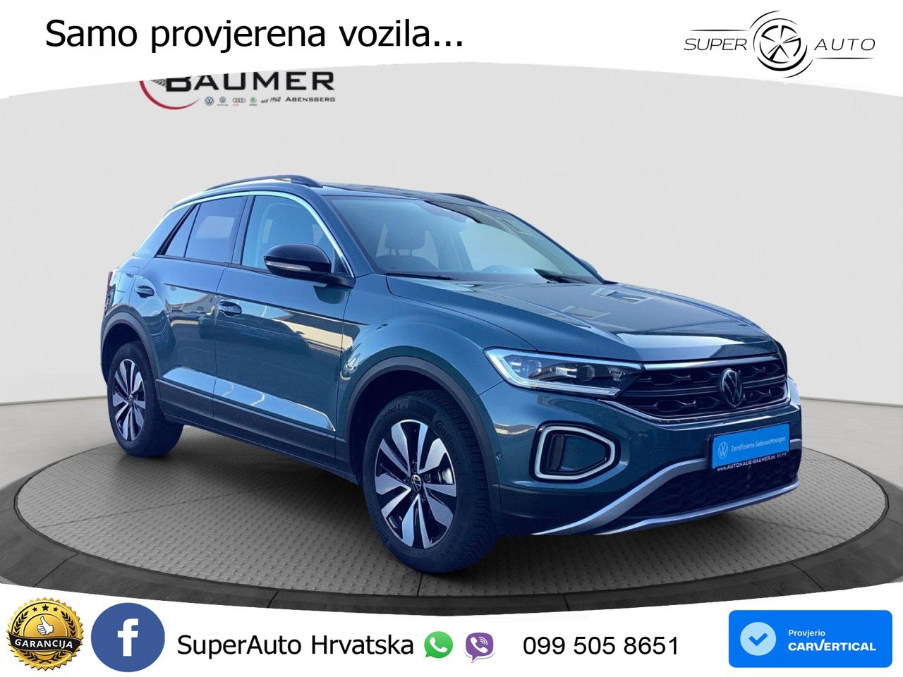 Volkswagen T-Roc I 1.5 TSI (150 KS) DSG LED+GR SJED+ACC