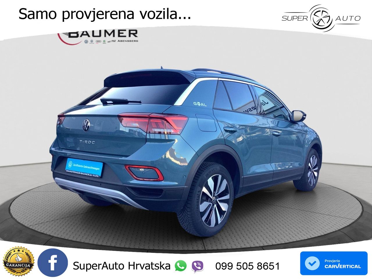 Volkswagen T-Roc I 1.5 TSI (150 KS) DSG LED+GR SJED+ACC