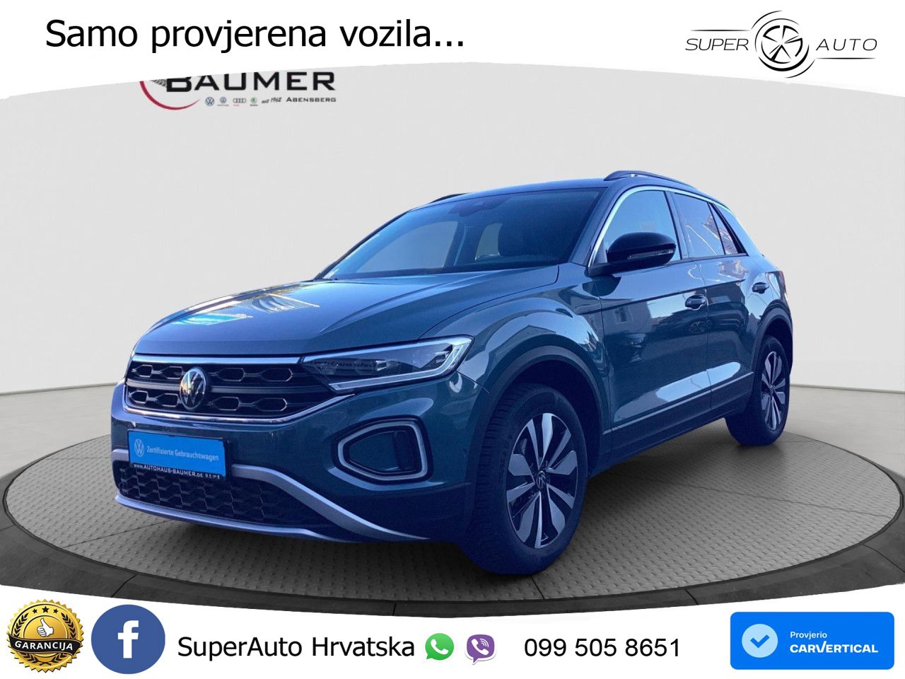 Volkswagen T-Roc I 1.5 TSI (150 KS) DSG LED+GR SJED+ACC