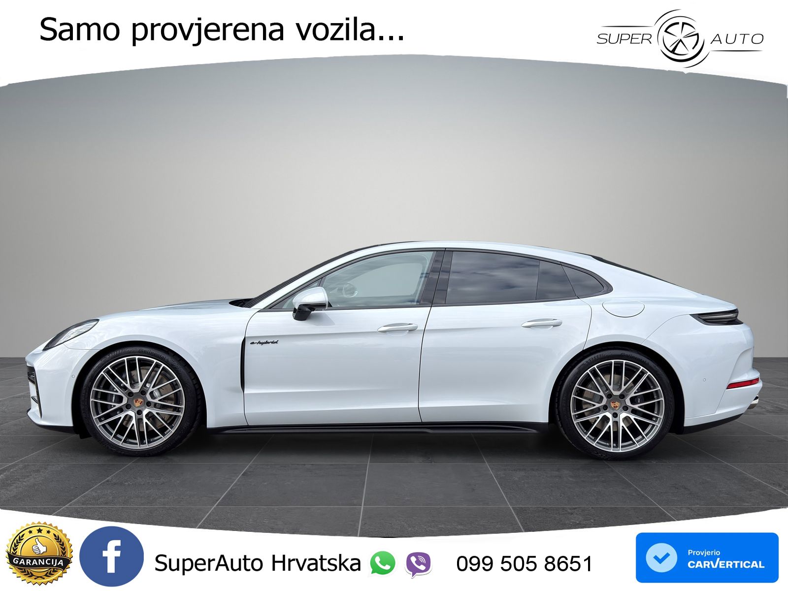 Porsche Panamera 4 2.9 V6 (470 KS) E-Hybrid PDK ACC+HEAD+4xGR SJED+360+PANO