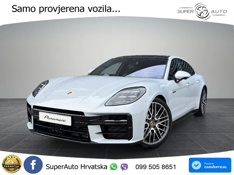 Porsche Panamera 4 2.9 V6 (470 KS) E-Hybrid PDK ACC+HEAD+4xGR SJED+360+PANO