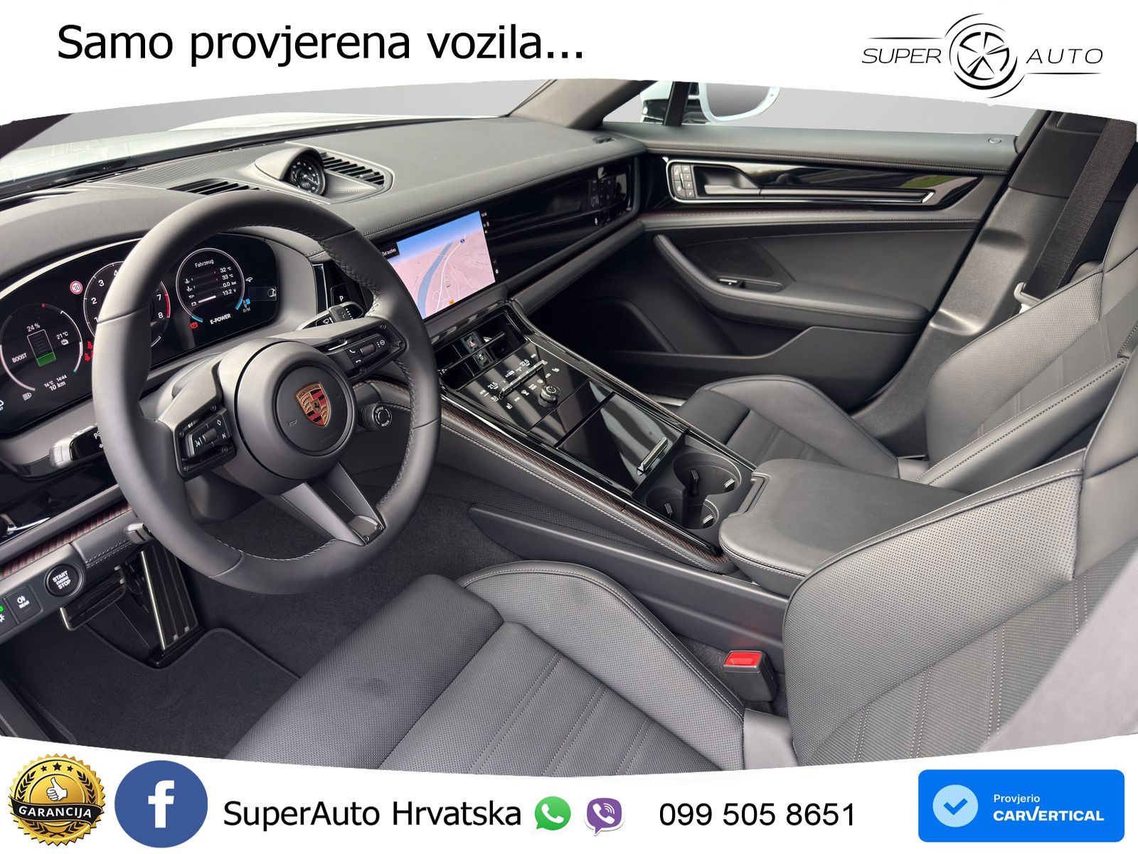 Porsche Panamera 4 2.9 V6 (470 KS) E-Hybrid PDK ACC+HEAD+4xGR SJED+360+PANO