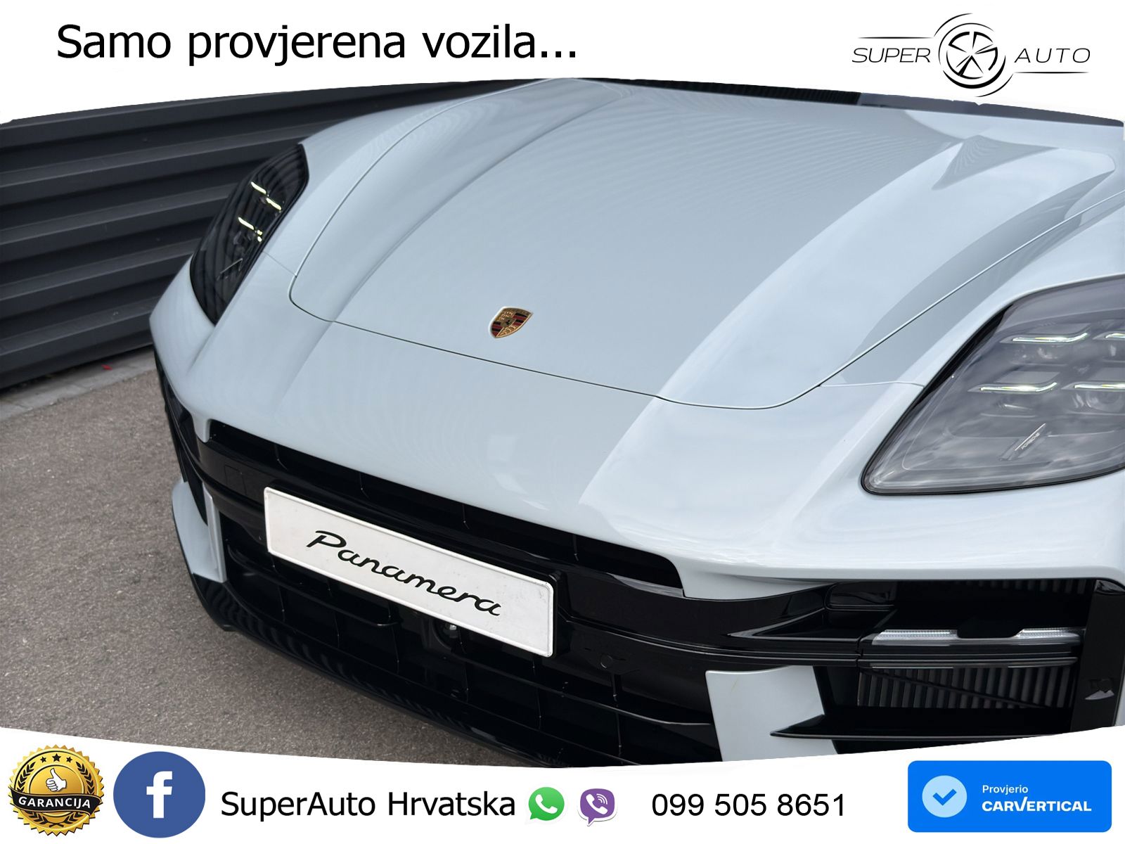 Porsche Panamera 4 2.9 V6 (470 KS) E-Hybrid PDK ACC+HEAD+4xGR SJED+360+PANO