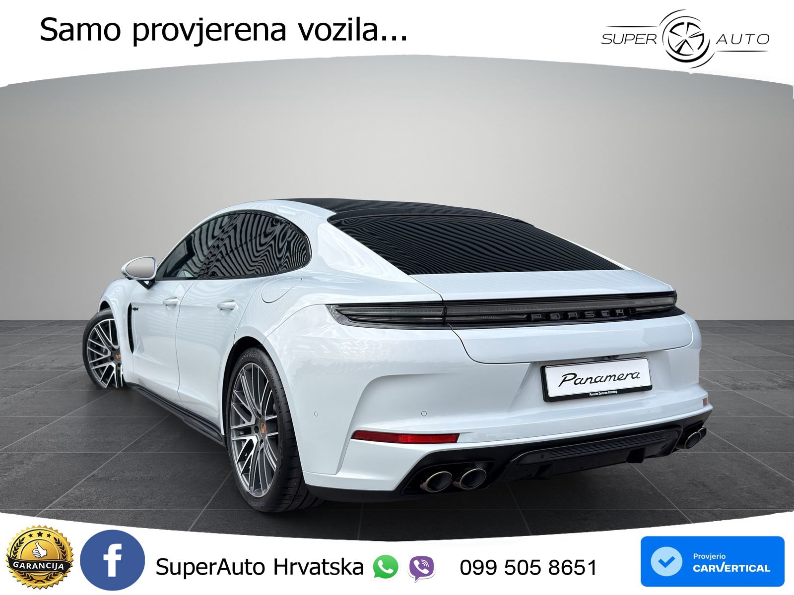 Porsche Panamera 4 2.9 V6 (470 KS) E-Hybrid PDK ACC+HEAD+4xGR SJED+360+PANO