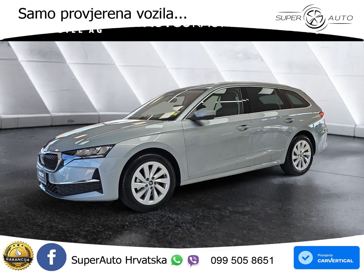 Škoda Octavia Combi 1.5 TSI (150 KS) DSG LED+GR SJED+ACC