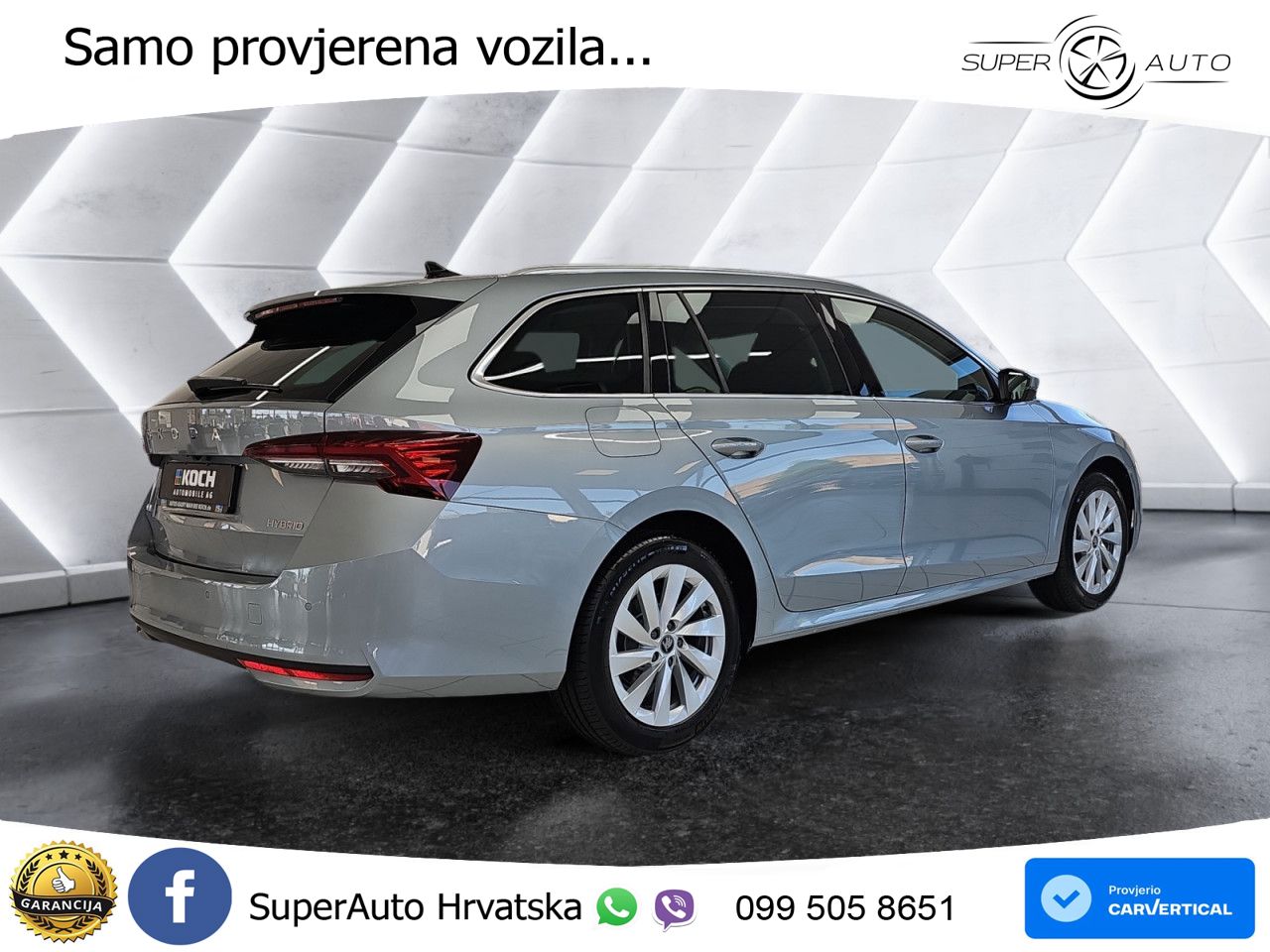 Škoda Octavia Combi 1.5 TSI (150 KS) DSG LED+GR SJED+ACC