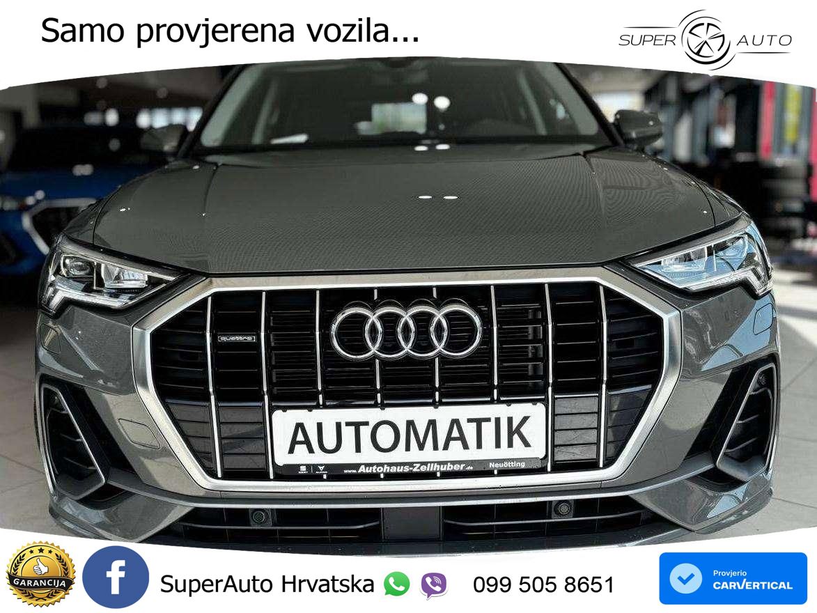 Audi Q3 45 TFSI (245 KS) quattro S tronic S line LED+GR SJED+ACC