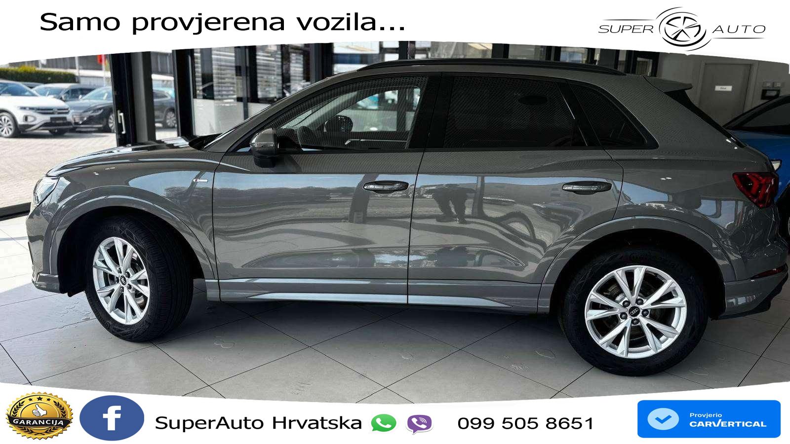 Audi Q3 45 TFSI (245 KS) quattro S tronic S line LED+GR SJED+ACC