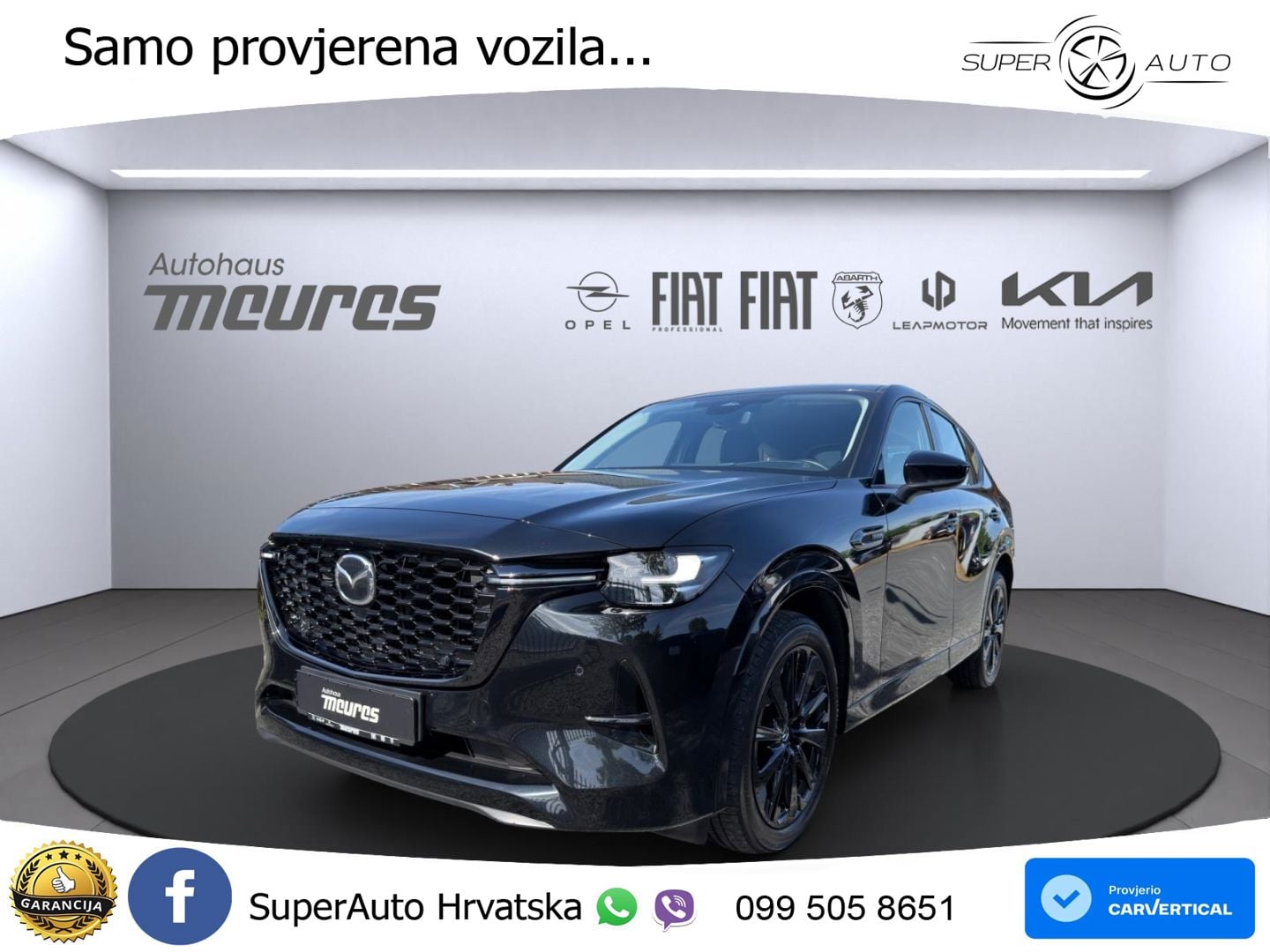 Mazda CX-60 3.3 e-Skyactiv D (254 KS) AWD Automatic LED+GR SJED+ACC