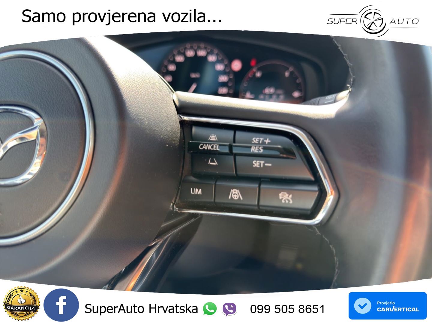 Mazda CX-60 3.3 e-Skyactiv D (254 KS) AWD Automatic LED+GR SJED+ACC