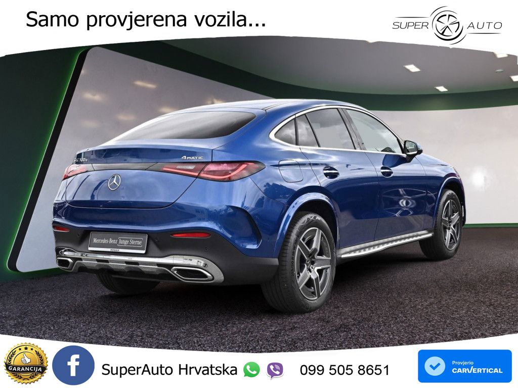 Mercedes GLC Coupe 300e (313 KS) 4MATIC 9G-TRONIC AMG LED+GR SJED+ACC