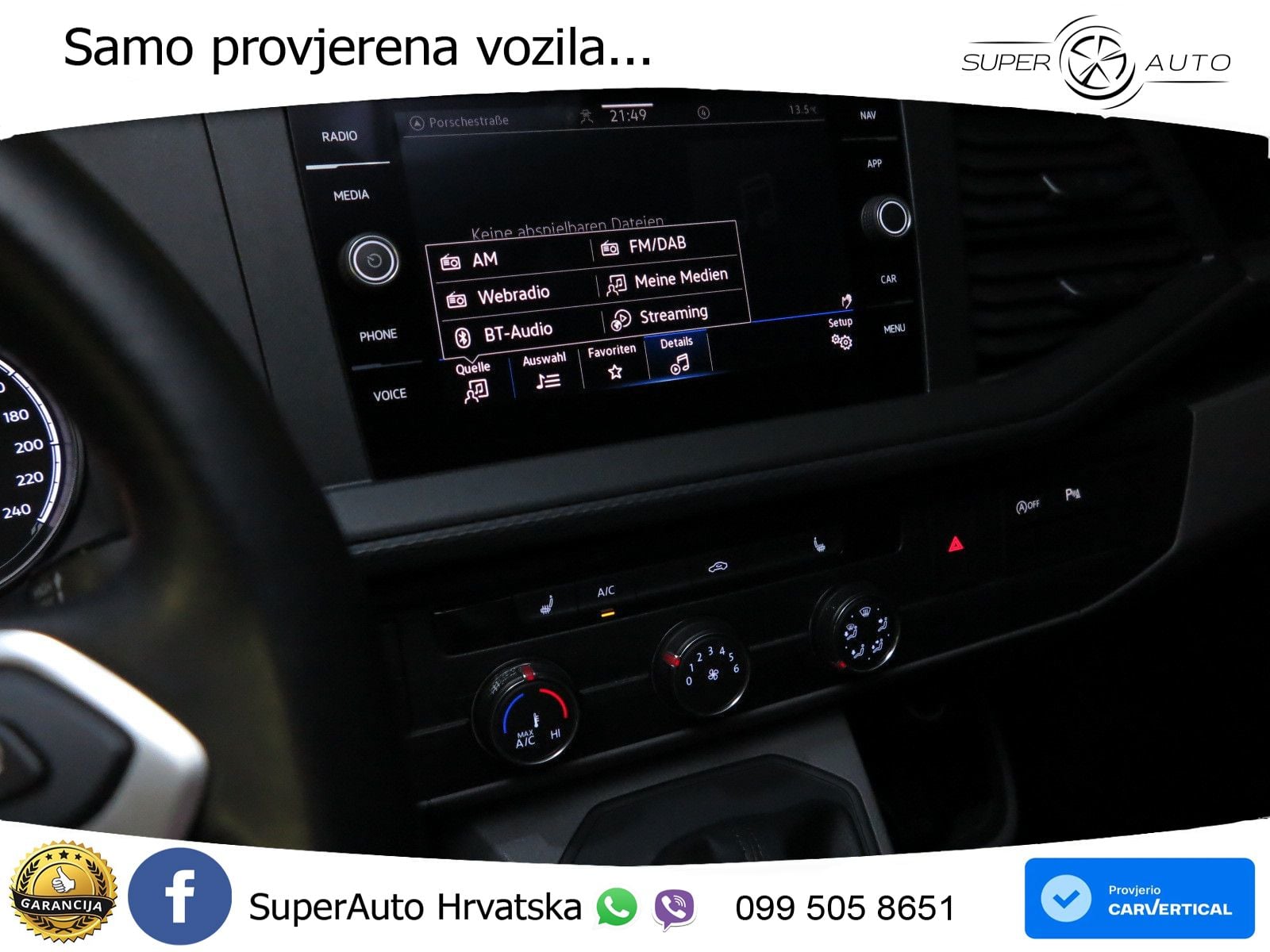 Volkswagen T6.1 Transporter Kasten TDI 2.0 3Si Navi Klima 150 KS