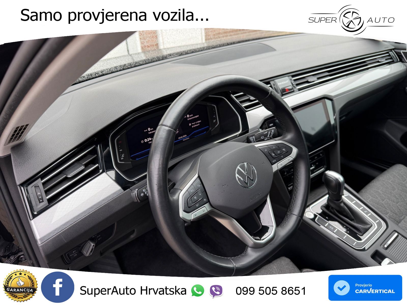 Volkswagen Passat Variant 2.0 TDI (150 KS) DSG Business LED+GR SJED+ACC