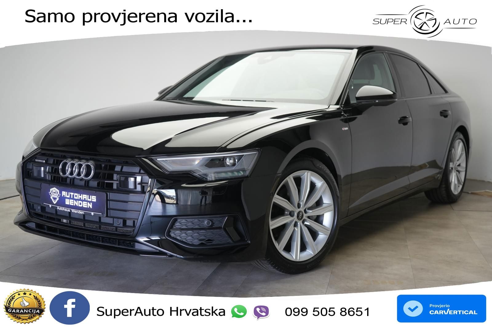 Audi A6 40 TDI (204 KS) quattro ultra S tronic S line LED+GR SJED+ACC