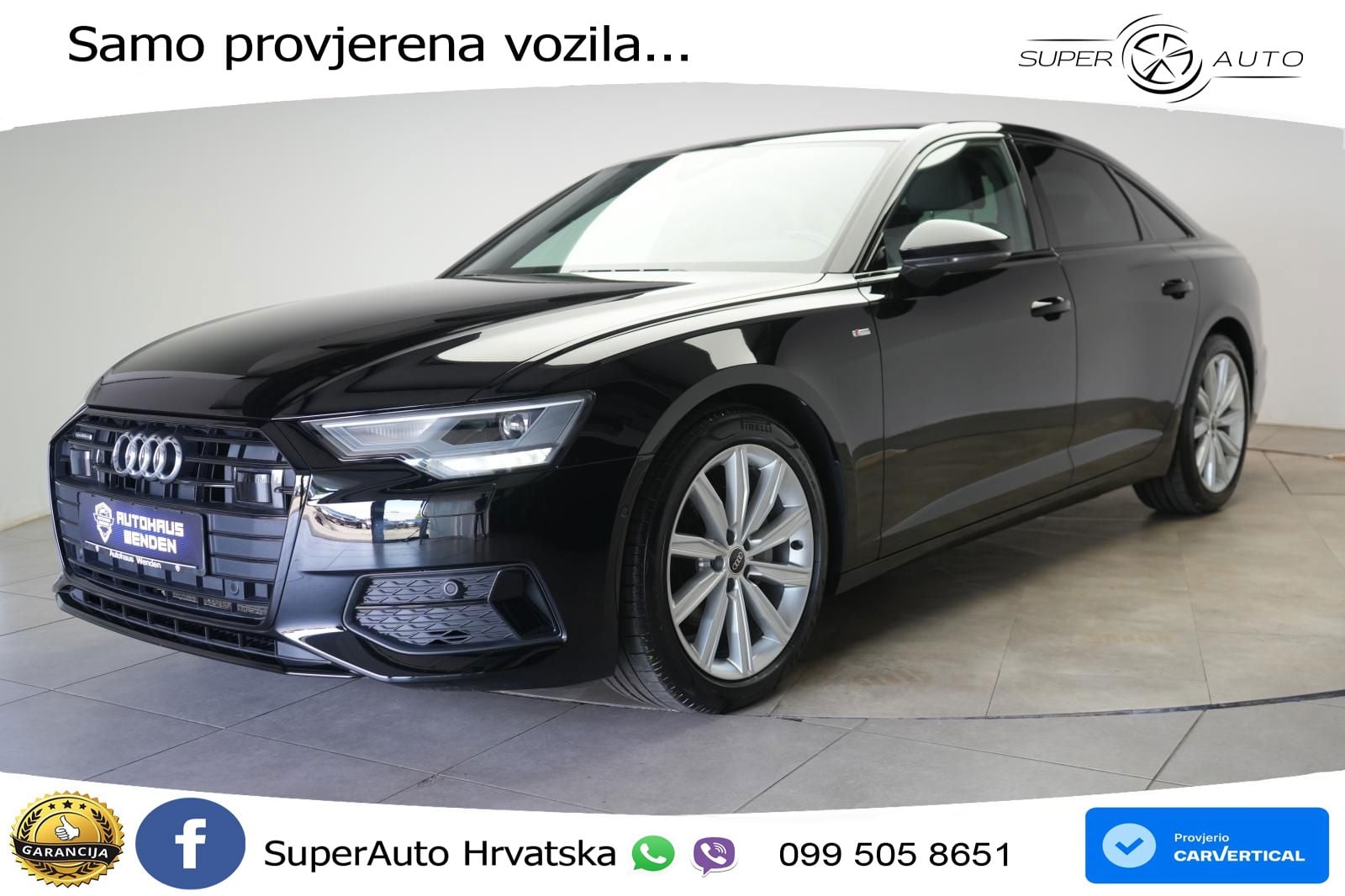 Audi A6 40 TDI (204 KS) quattro ultra S tronic S line LED+GR SJED+ACC