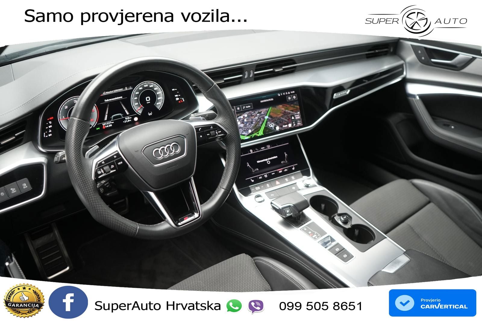 Audi A6 40 TDI (204 KS) quattro ultra S tronic S line LED+GR SJED+ACC