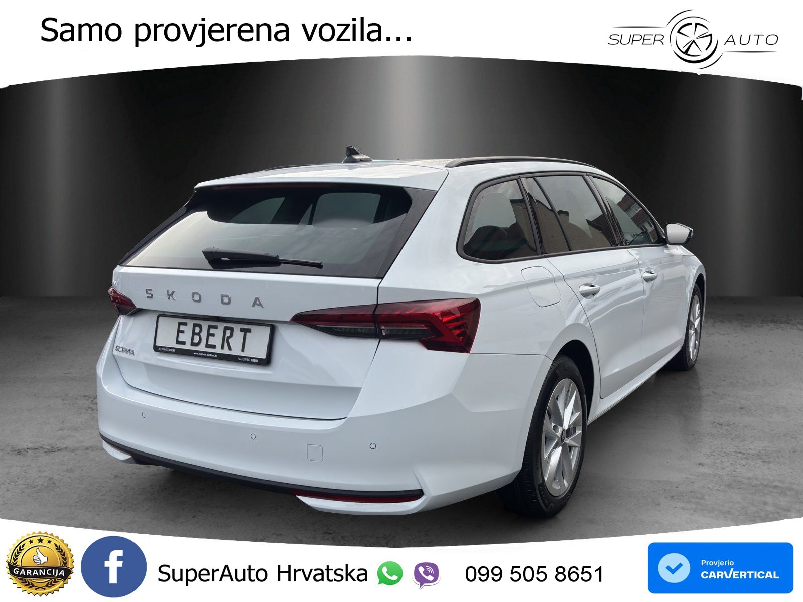 Škoda Octavia Combi 1.5 TSI (150 KS) DSG Selection LED+GR SJED+ACC