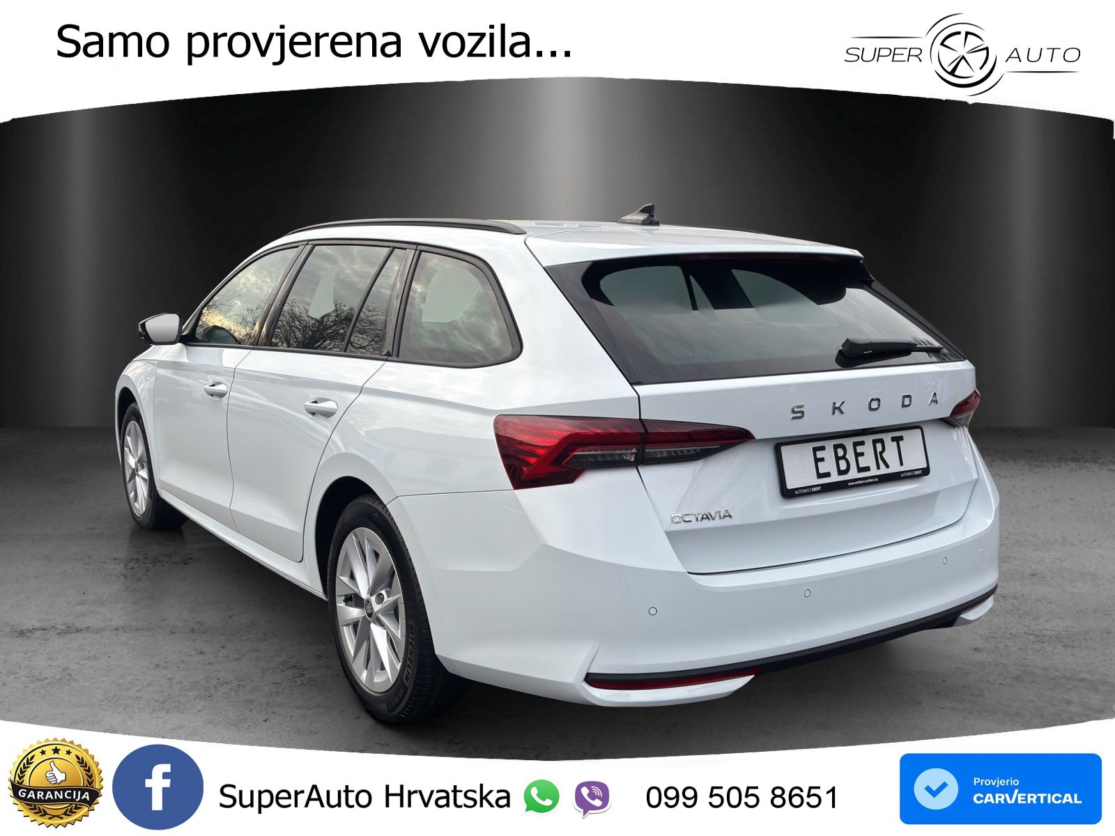 Škoda Octavia Combi 1.5 TSI (150 KS) DSG Selection LED+GR SJED+ACC