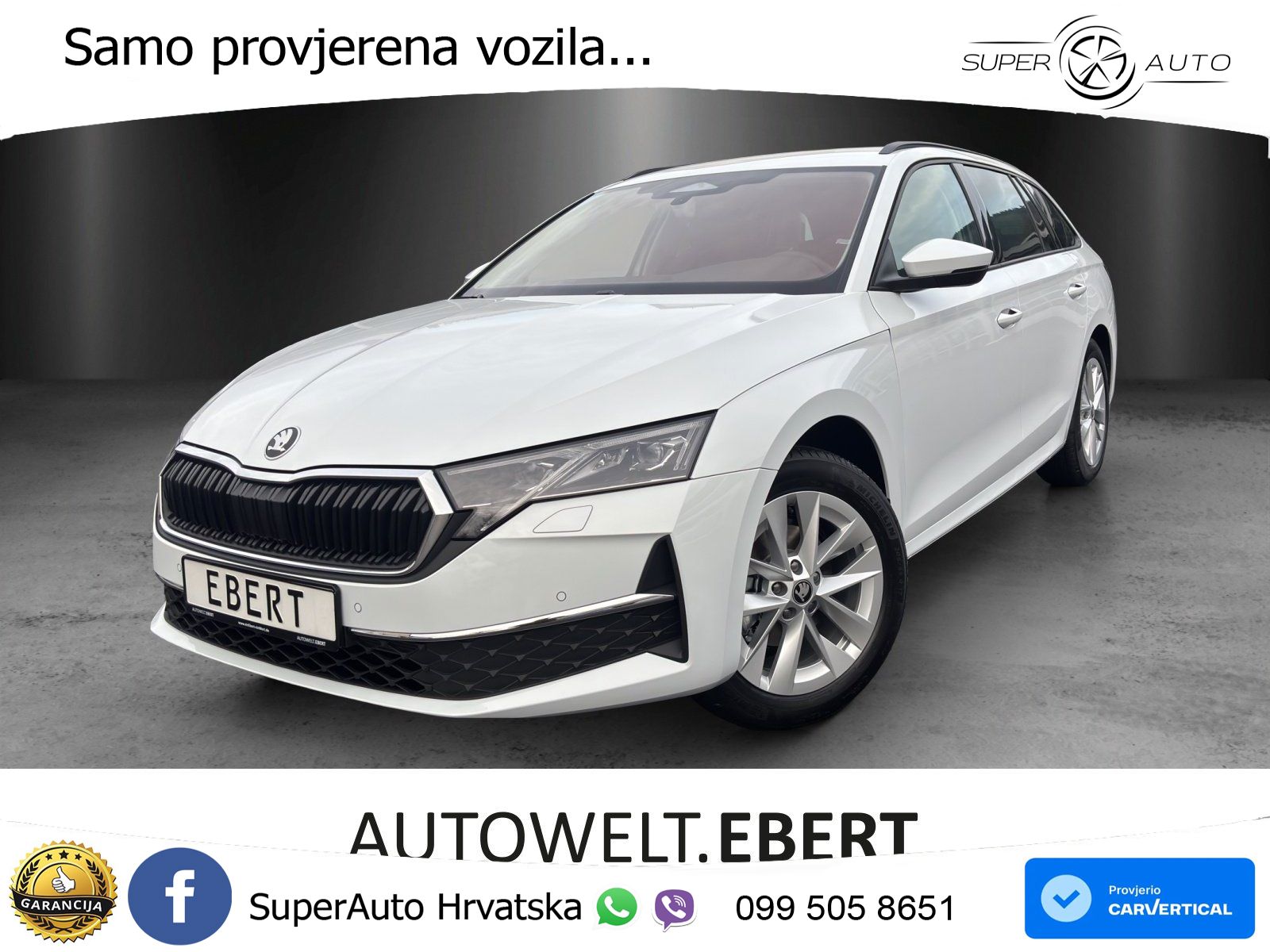 Škoda Octavia Combi 1.5 TSI (150 KS) DSG Selection LED+GR SJED+ACC