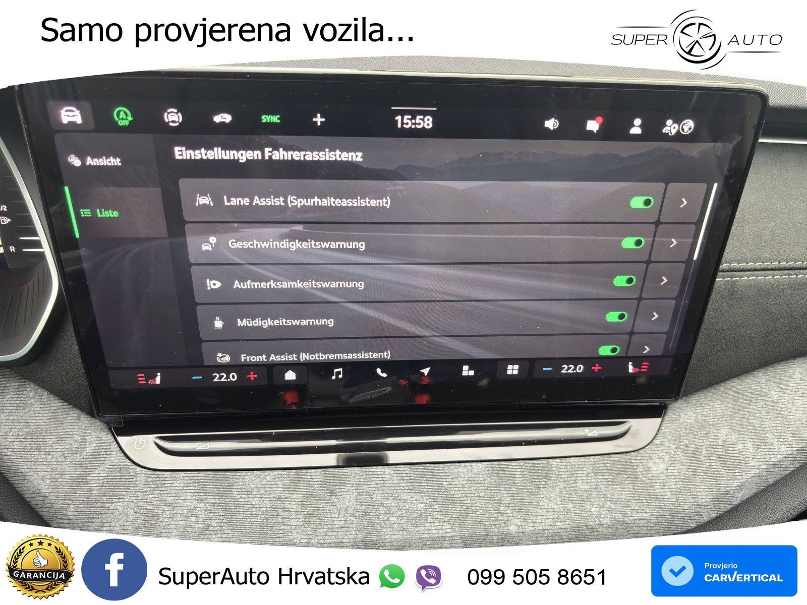 Škoda Octavia Combi 1.5 TSI (150 KS) DSG Selection LED+GR SJED+ACC
